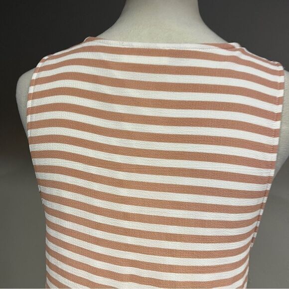 Orange creek striped sleeveless midi dress size medium - Picture 6 of 11